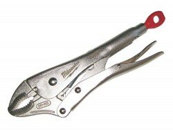 ЗАЖИМ (СТРУБЦИНА) MILWAUKEE TORQUE LOCK™ 10˝ ИЗОГНУТЫЕ ГУБКИ (код 48223420).