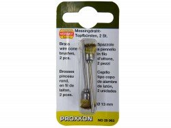 Мини насадка щетка латунная PROXXON 28963