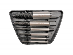 Экстракторы для сломанных винтов YATO (набор 6 шт, код YT-0590).