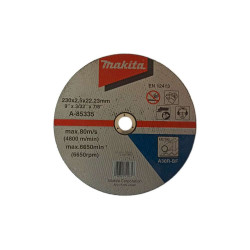 Відрізний абразивний диск makita 230x2,5мм