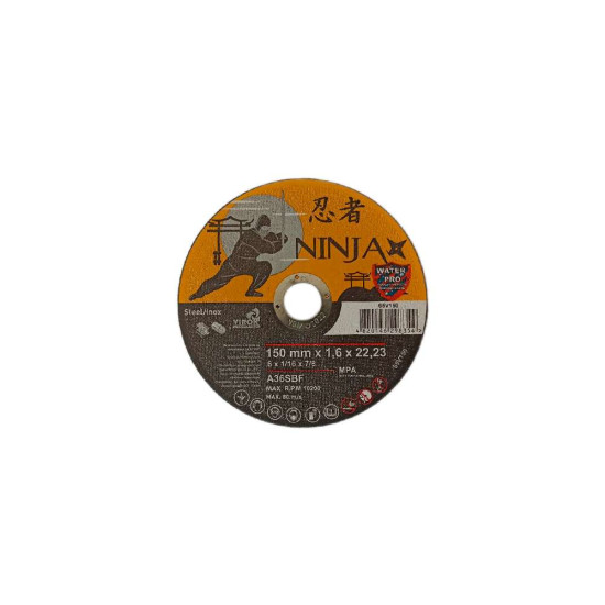 Відрізний абразивний диск NINJA 150x1.6мм