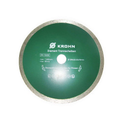 Алмазний диск відрізний KROHN Ø 200 мм х 22,23 мм по плитці.