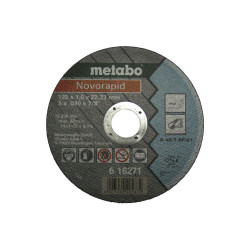 Відрізний абразивний диск METABO Ø 125х22х1 для різання металу.