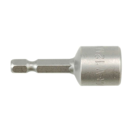 Насадка торцева 6-гранна магнітна YATO (12 мм) 1/4 (код YT-1507).