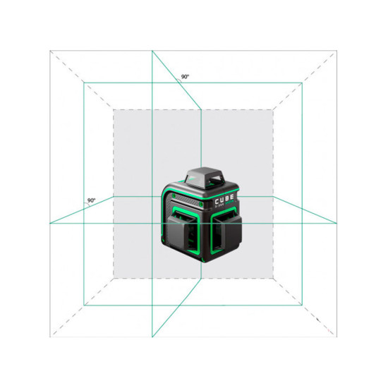 Нівелір лазерний лінійний ADA Cube 3-360 Green Ultimate Edition A00569