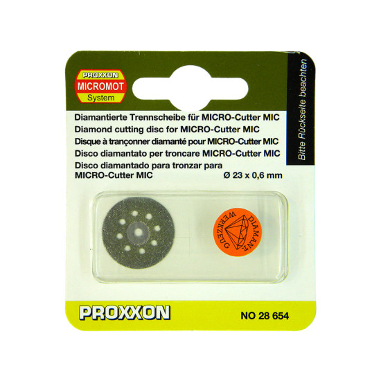 Міні диск з алмазним напиленням PROXXON 28654 для Micro Cutter MIC